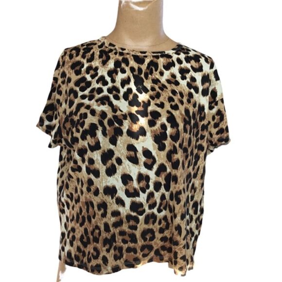 Zara leopard print crop top - Picture 3 of 4